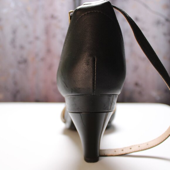 Pashion Women’s Convertible Heels & Flats Size 9 Black 2-in-1 Versatile Shoes - Picture 7 of 13